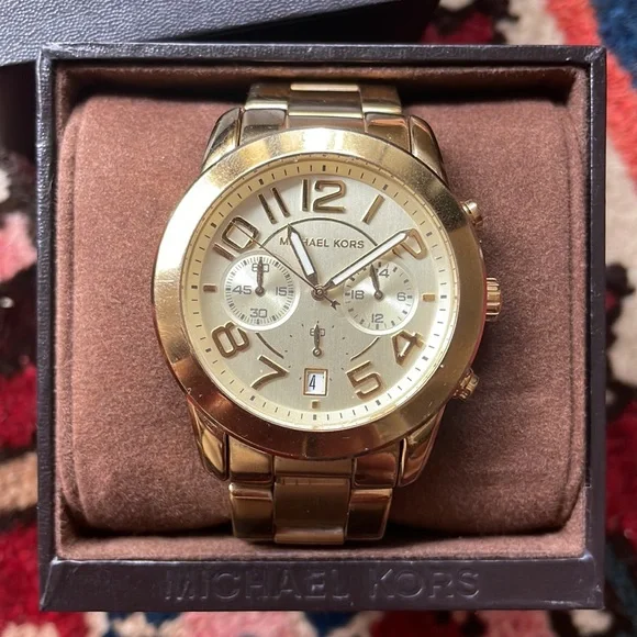 Michael Kors | Accessories | Michael Kors Gold Tone  display picture 3
